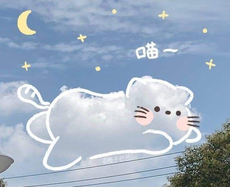 Avatar bầu trời cute 